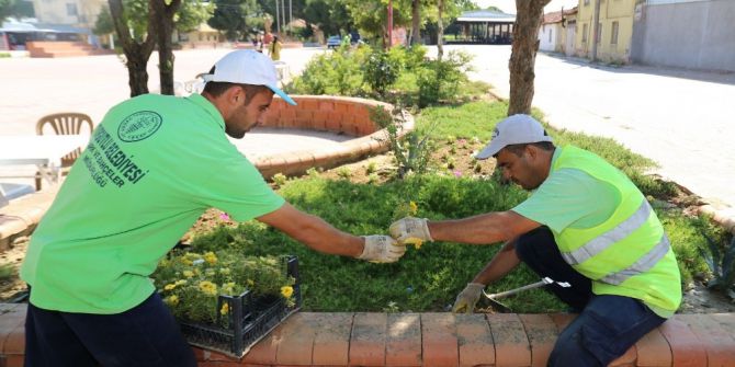 Urganlı Meydanları Çiçeklerde Donatılıyor