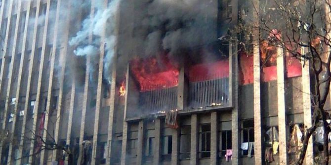 Güney Afrika’da Yangın: 7 Ölü