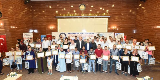 Şahinbeyli Girişimciler Sertifikalarını Aldı