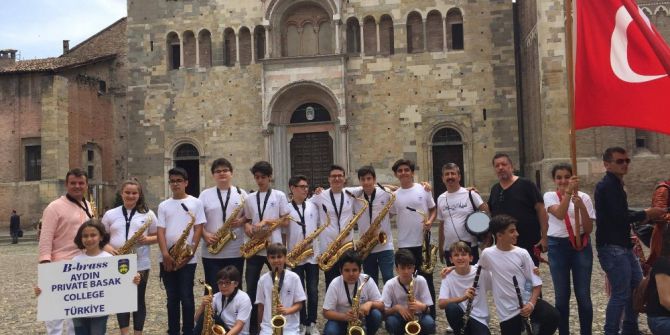 Aydın Özel Başak Koleji B-brass Avrupa Turnesini Tamamladı