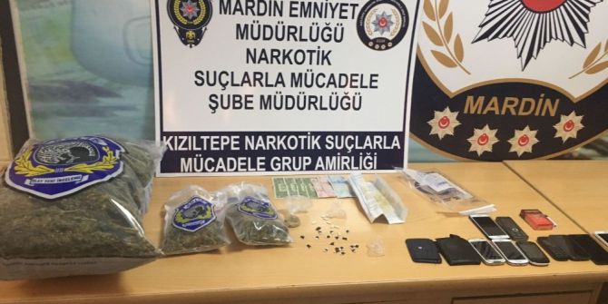 Mardin’de Zehir Tacirlerine Operasyon: 14 Gözaltı