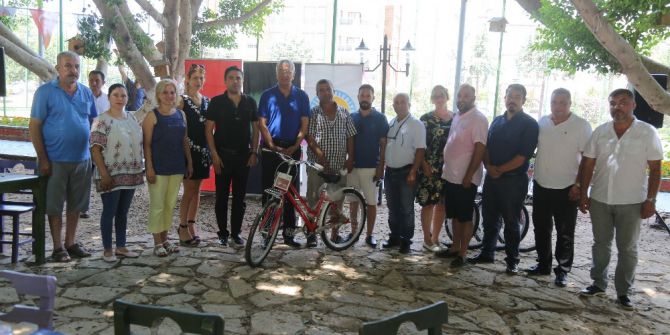 Mezitli’de İş Yeri Açan Esnaf, Bisikletine Kavuştu