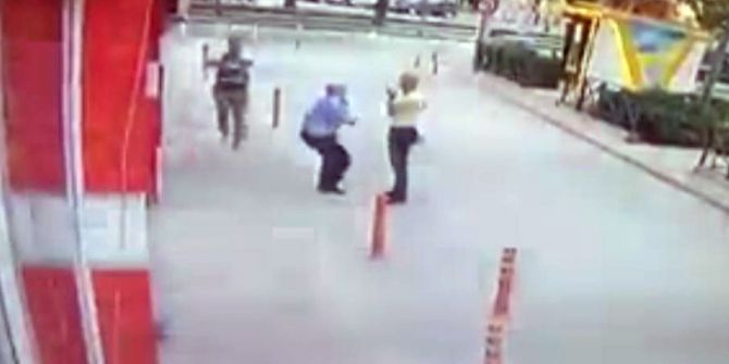 Polisin Şehit Olma Anı Kamerada