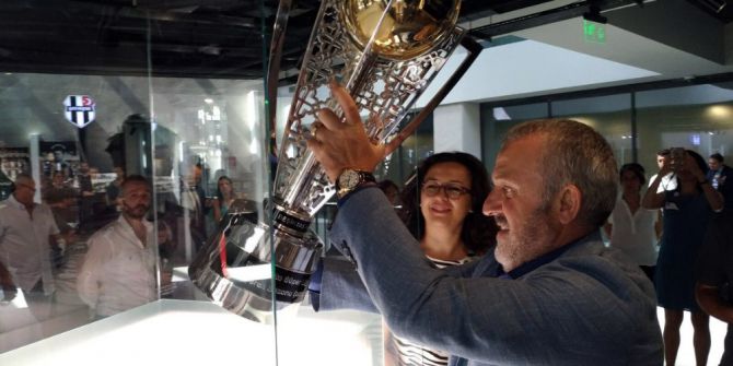 15. Şampiyonluk Kupası Beşiktaş Müzesi’nde