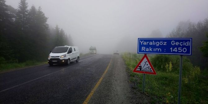 Kastamonu’da Sis Etkili Oluyor