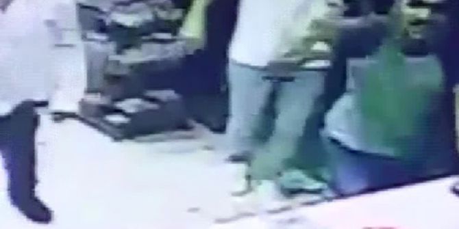 Adana’daki Silahlı Kavga Güvenlik Kamerasında