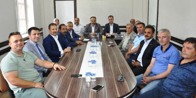 İtso Heyetinden İnegöl Protokolüne Ziyaret