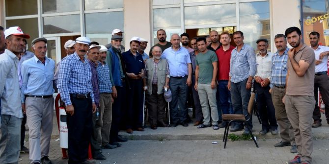 Ilıcalı, Şenkaya Ve Uzundere Esnafını Ziyaret Etti