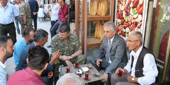 Vali Toprak’tan Esnaf Ziyareti