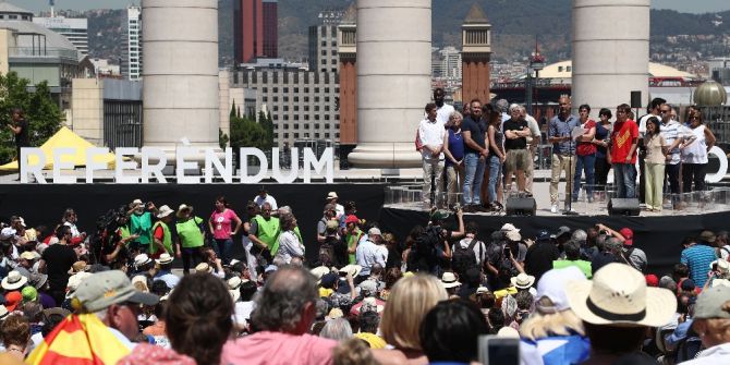 Katalonya’nın Bağımsızlık Yanlısı Kampanyasında Ayrılıklar Başladı