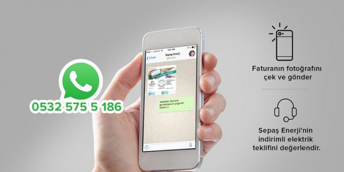 Faturasını Whatsapp’tan Gönderene İndirim Fırsatı