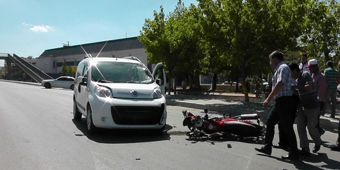 Çan’da Trafik Kazası: 1 Yaralı