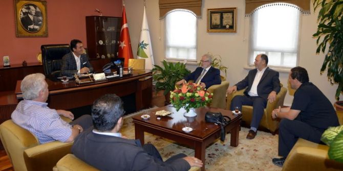 Rektör Yusuf Ulcay’dan Başkan Dündar’a Ziyaret