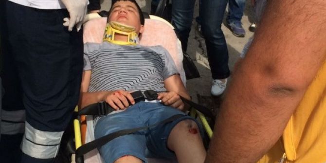 Cip Bisiklete Çarptı: 1 Yaralı