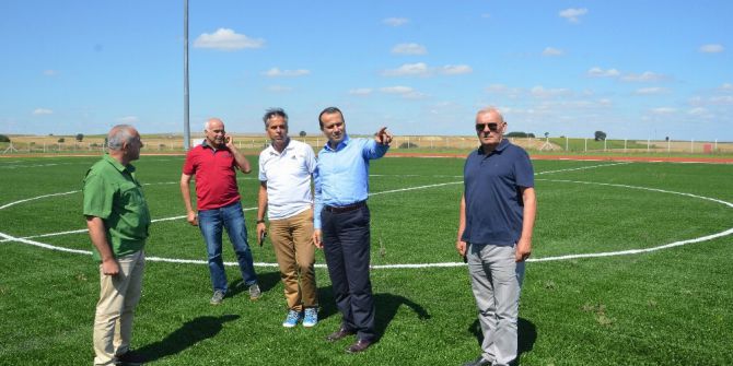 Tekirdağ Spor Yöneticileri Nkü Stadyumunu İnceledi