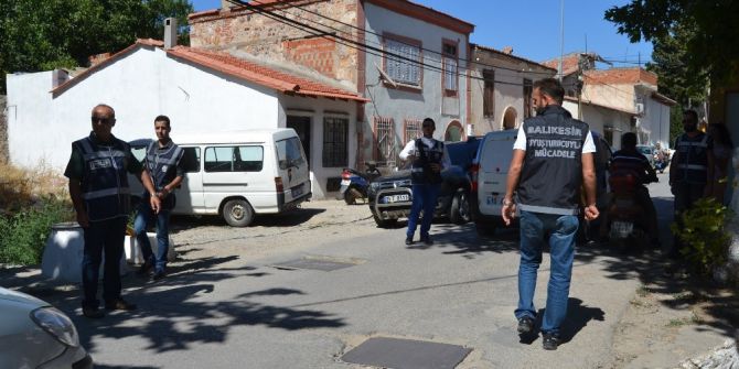 Ayvalık’ta ‘Narko 2’ Operasyonu