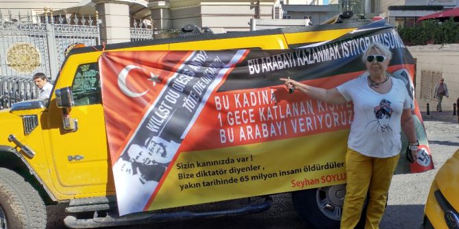 Seyhan Soylu’dan Almanya’ya İlginç Protesto