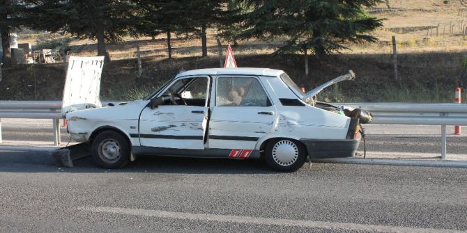 Elazığ’da Trafik Kazası: 1 Yaralı