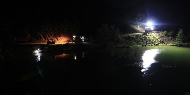 Serinlemek İçin Girdiği Gölette Kayboldu