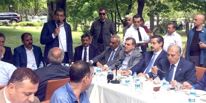 Bakan Çelik’e Destek Ziyareti