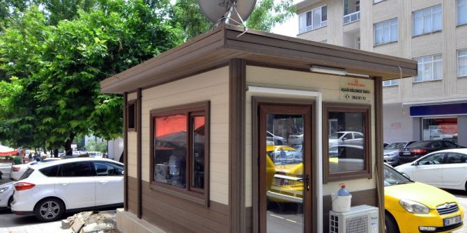 Keçiören’de Taksi Durakları Yenileniyor