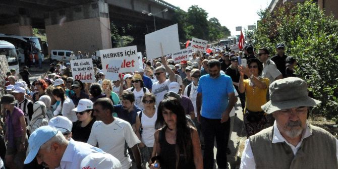Adalet Yürüyüşünün 22. Günü Başladı