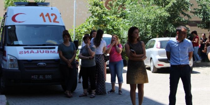 Sağlık Müdürlüğünde Afet Ve Yangın Tatbikatı