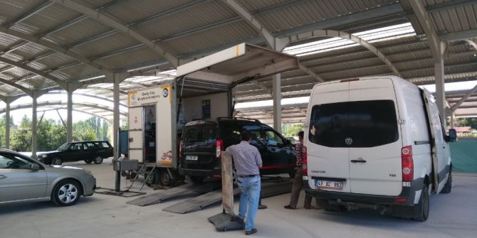 Hisarcık Belediyesi Vize Yaptıracak Araç Sahiplerini Rahatlattı