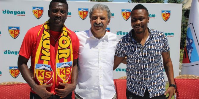 Kayserispor, Asamoah Gyan İle 2+1 Yıllık Sözleşme İmzaladı