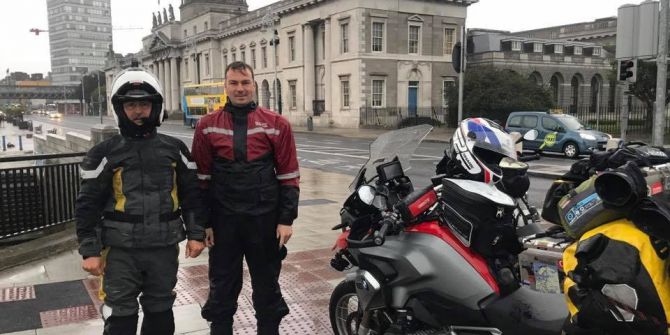 İki Teker Üstünde Avrupa’yı Turladılar