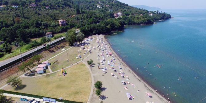 Kadınlar Plaja Akın Etti