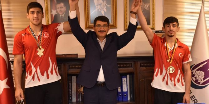 Başkanlar Avrupa Şampiyonlarını Ağırladı