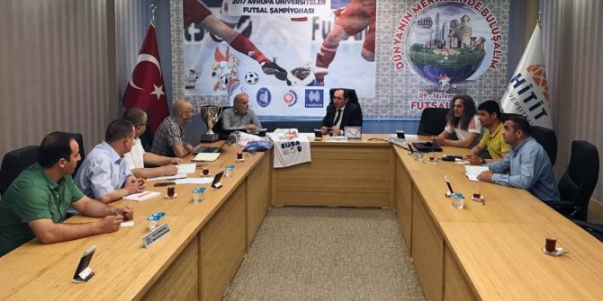 Hitit, 11. Avrupa Üniversiteler Futsal Şampiyonası’na Hazır