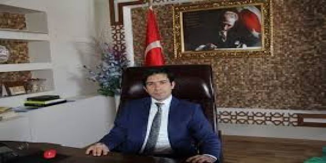 Kaymakam Öztürk’ten Taziye Mesajı