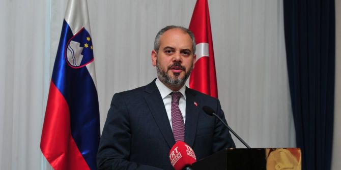 Spor Bakanı Kılıç ’Slovenya Milli Ve Silahlı Kuvvetler Günü’ Resepsiyonuna Katıldı