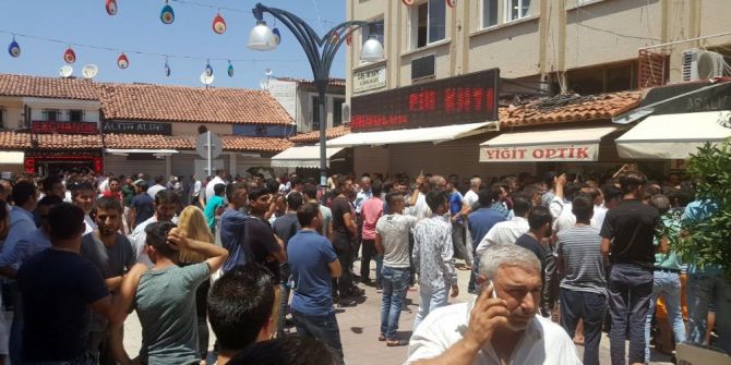 Kuşadası’nda Sahte Marka Operasyonunda Olaylar Çıktı