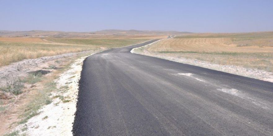 Erciş’te Yol Asfaltlama Çalışması