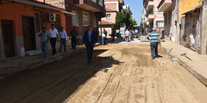 Başkan Alıcık; “Mahallelerde Asfaltsız Ve Parke Taşı Kaplanmamış Yol Kalmayacak”