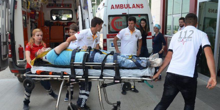 Fatsa’da İnşaattan Düşen İşçi Yaralandı