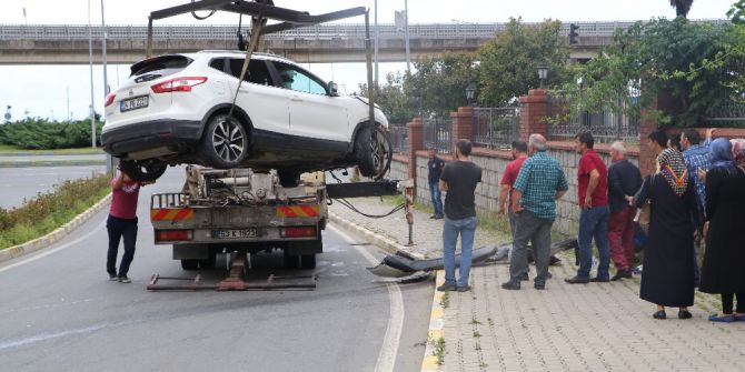 Rize’de Trafik Kazası: 4 Yaralı