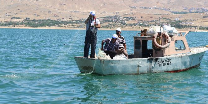 Elazığlı Balıkçılar “Vira Bismillah” Dedi