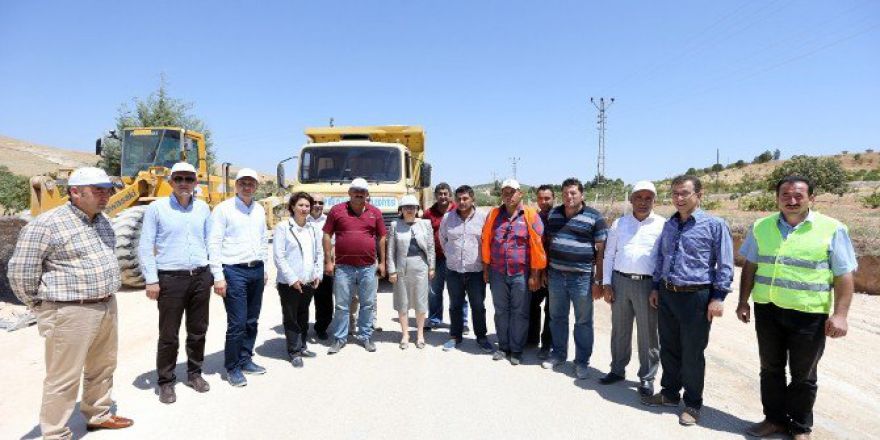 Başkan Şahin, Köylere Yapılan Hizmetleri İnceledi