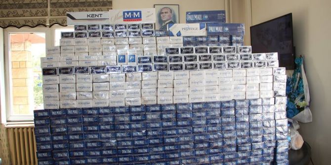 Oltu’da Kaçak Sigara Operasyonu