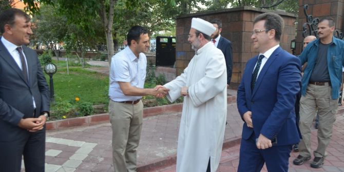Diyanet İşleri Başkanı Görmez Iğdır’da