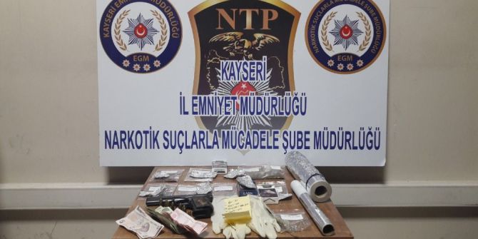 Kayseri’de Uyuşturucu Operasyonu: 2 Gözaltı
