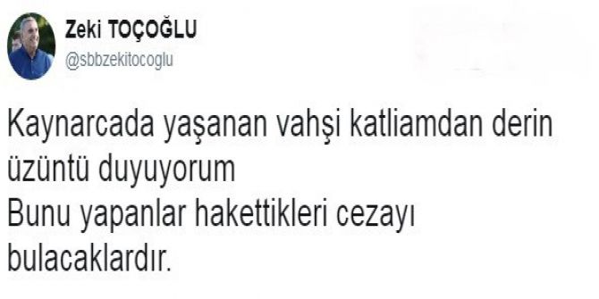 Başkan Toçoğlu: “Hak Ettikleri Cezayı Bulacaklar”