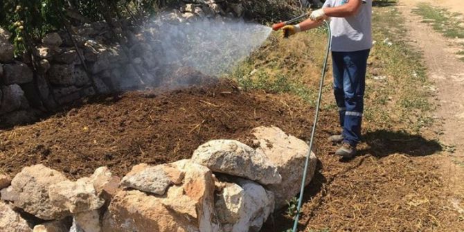 Gördes’te Haşereyle Mücadele Sürüyor