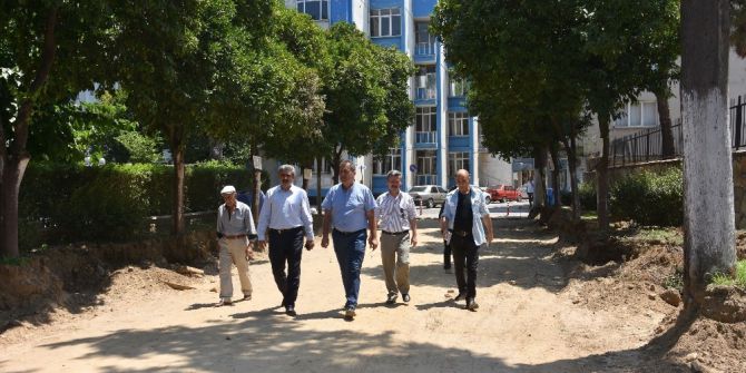 Nazilli Belediyesi ‘Sevgi Yolu’nu Yeniden Düzenliyor