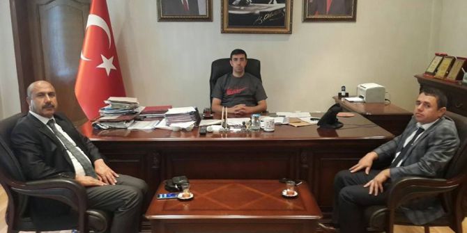 Meteoroloji 14. Bölge Müdürü Elkatmış’tan Kaymakam Kırlı’ya Ziyaret