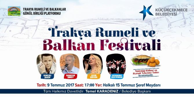 Balkan Festivali Rüzgarı Küçükçekmece’de Esecek